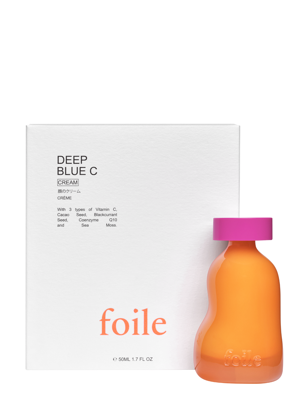 Brightening face cream with Vitamin C and CoQ10
