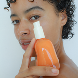 Brightening face cream with Vitamin C and CoQ10
