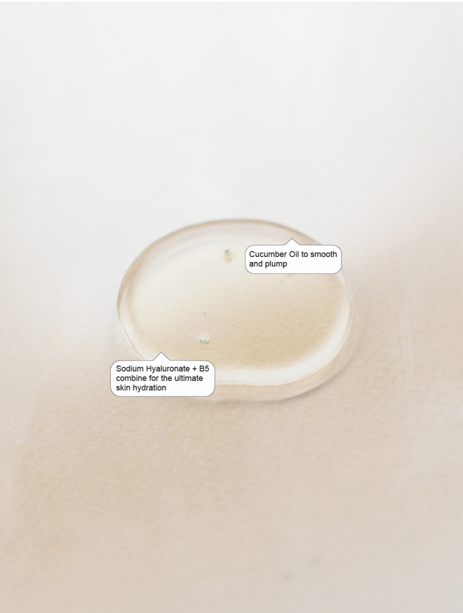 Hydrating serum for plump, dewy skin texture