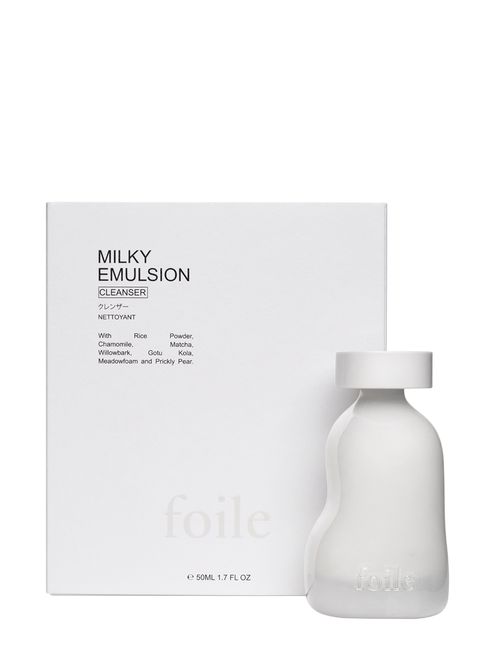 Foile Milky Emulsion Cleanser Rice Powder Calming 