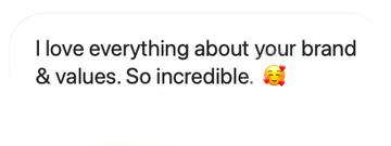 Foile testimonials love letters skincare reviews