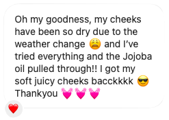 Foile testimonials love letters skincare reviews