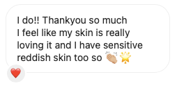 Foile testimonials love letters skincare reviews