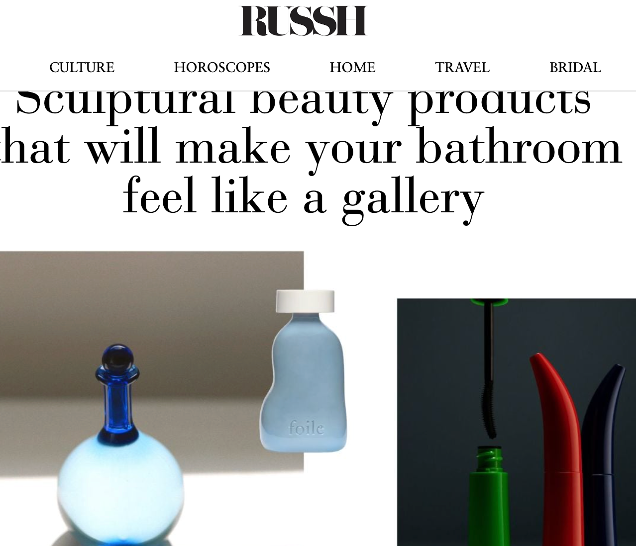 Russh Magazine Feature 