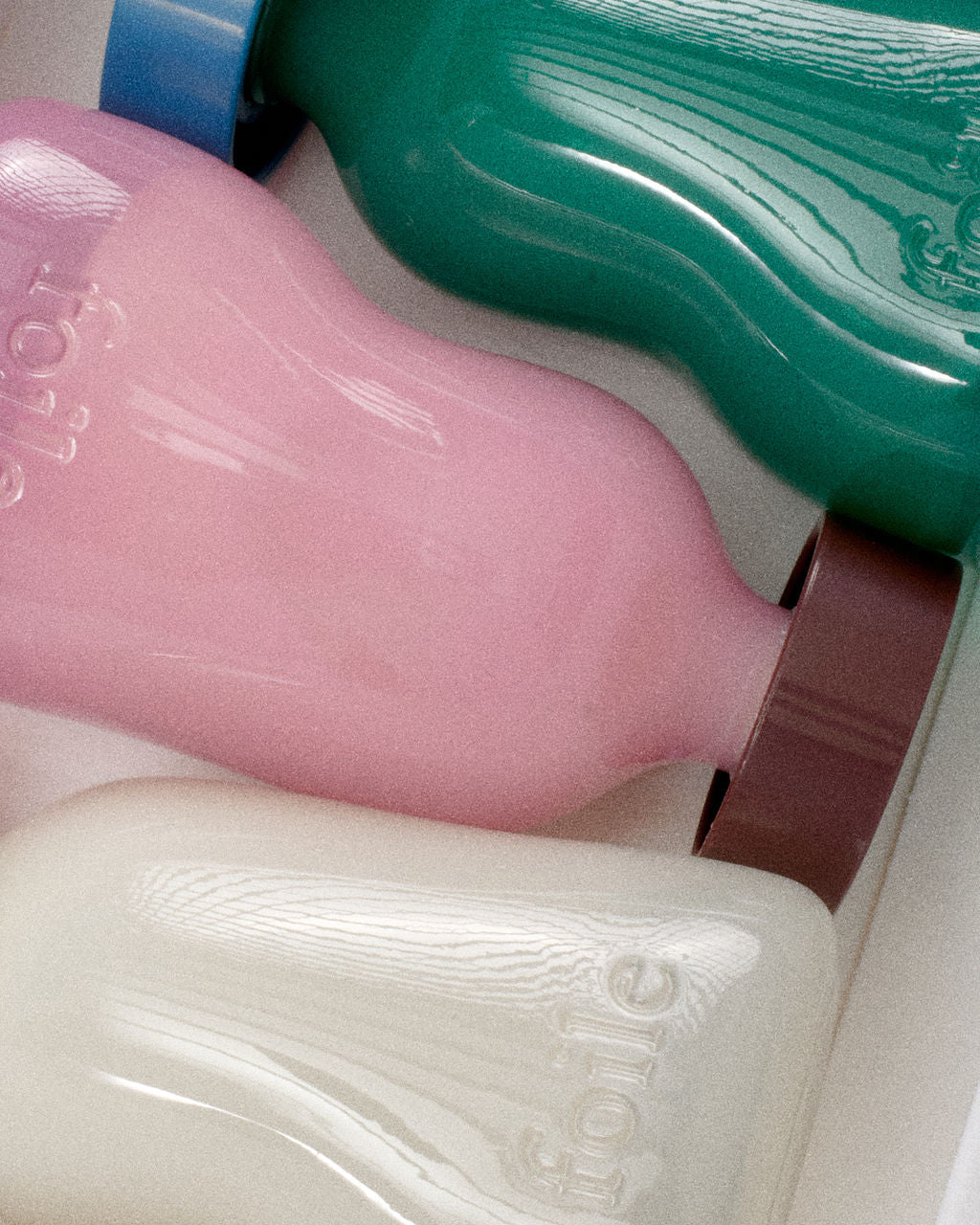 The Daily Routine Skincare Coloured Bottles 